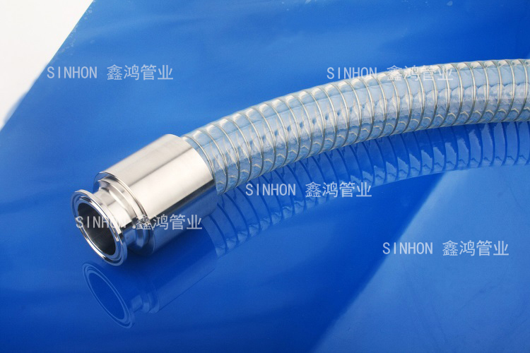 PU食品級(jí)鋼絲軟管 PU食品級(jí)鋼絲軟管